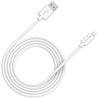 Кабель Canyon USB-A - Lightning MFI, 2м, Белый