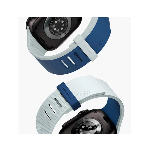 Uniq для Apple Watch 49/46/45/44 mm ремешок Revix IV reversible Magnetic Marine Blue/Pale Aqua