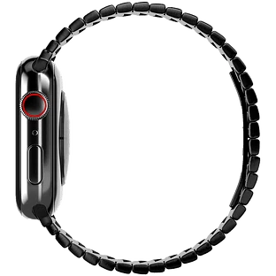 Ремешок из нержавеющей стали Casetify Monolink для Apple Watch 38/40/41, черный