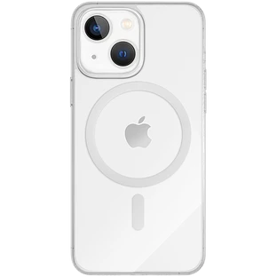 Чехол защитный "vlp" Crystal case with MagSafe для iPhone 14, прозрачный Чехол защитный "vlp" Crystal case with MagSafe для iPhone 14, прозрачный
