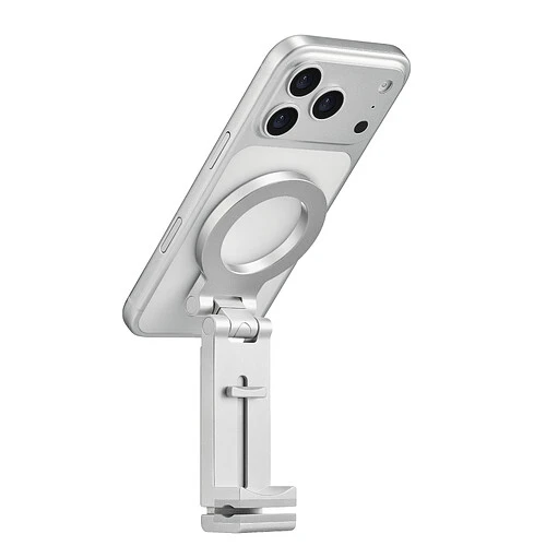 Магнитный держатель uBear Lock, совместимый с MagSafe, серебристый