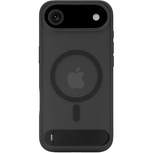 Чехол защитный uBear Stand 360° Mag Case для iPhone Air, MagSafe совместимый, силикон, софт-тач, черный