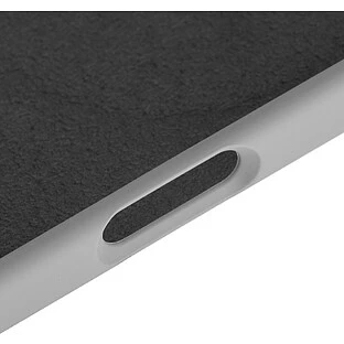 Чехол защитный uBear Touch Mag Case для iPhone 17, MagSafe совместимый, силикон, софт-тач, светло-серый