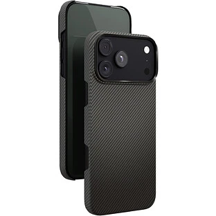 Чехол защитный VLP Kevlar Case с MagSafe для iPhone 18 Pro Max, черный