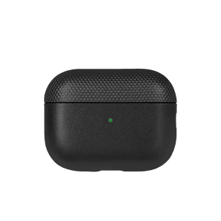 (RE)Classic CASE чехол защитный для AIRPODS PRO 2 кожанный, цвет: чёрный