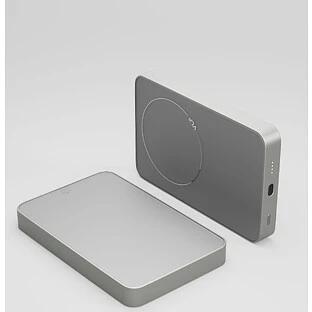 Аккумулятор внешний VLP Diamond Energy MagSafe, Qi2, 10000 mAh, USB-C, натуральный титан