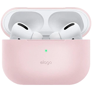 Чехол ELAGO Slim Силиконовый  Розовый для AirPods Pro