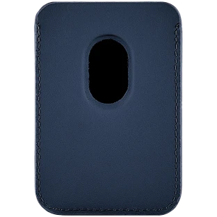Магнитный кардхолдер uBear Leather Shell, натуральная кожа, синий Магнитный кардхолдер uBear Leather Shell, натуральная кожа, синий