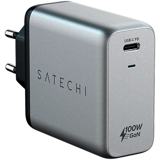 Сетевое зарядное устройство Satechi 100W USB-C PD Wall Charger Сетевое зарядное устройство Satechi 100W USB-C PD Wall Charger