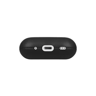 (RE)Classic CASE чехол защитный для AIRPODS PRO 2 кожанный, цвет: чёрный