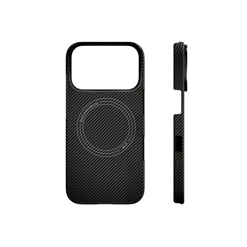 Чехол защитный VLP Kevlar Case с MagSafe для iPhone 18 Pro, черный