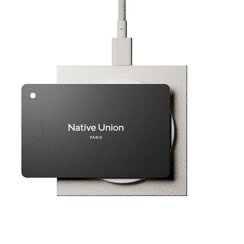 NATIVE UNION FIND IT CARD, карта-трекер, цвет: чёрный