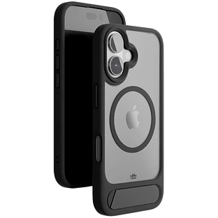 Чехол защитный VLP Reels Case с MagSafe для iPhone 16, черный Чехол защитный VLP Reels Case с MagSafe для iPhone 16, черный