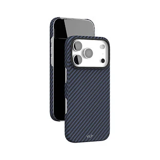 Чехол защитный VLP Kevlar Case с MagSafe для iPhone 17 Pro, синий Чехол защитный VLP Kevlar Case с MagSafe для iPhone 17 Pro, синий