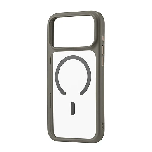 Чехол защитный uBear Shade Case для iPhone 18 Pro Max, MagSafe совместимый, усиленный, силк-тач, серый
