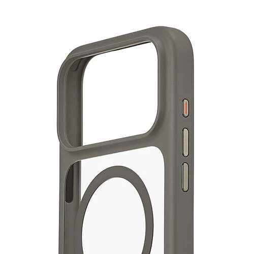 Чехол защитный uBear Shade Case для iPhone 18 Pro Max, MagSafe совместимый, усиленный, силк-тач, серый