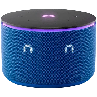 Домашняя мультемидийная платформа "Яндекс Станция Мини 3 Про", Синий