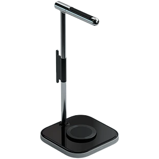 Подставка для наушников с беспроводной зарядкой Satechi 2-in-1, 7,5 Вт, Серый космос