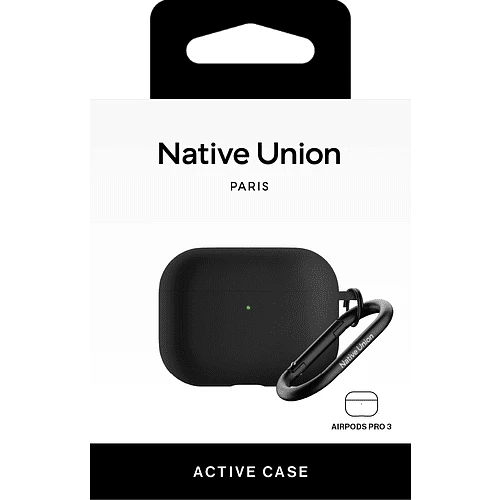 ACTIVE CASE, чехол защитный NATIVE UNION для AirPods Pro 3, цвет: черный