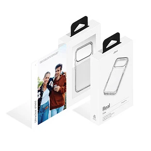 Чехол защитный uBear Real Case для iPhone 17 Pro, прозрачный