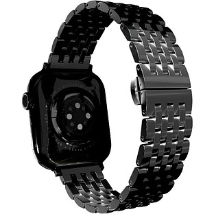 Ремешок из нержавеющей стали VLP Stark Band для Apple Watch 42/44/45/46/49 мм, черный