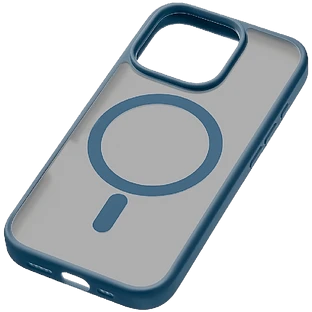 Чехол защитный uBear Cloud Mag Case iPhone 16 Pro Max, силк-тач, темно-синий