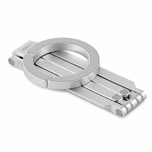 Магнитный держатель uBear Angle, совместимый с MagSafe, серебристый