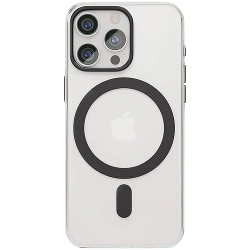 Чехол защитный VLP Diamond Case с MagSafe для iPhone 15 Pro, черный