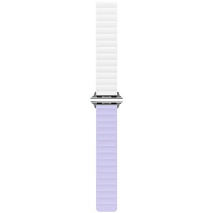 Ремешок uBear Mode для Apple Watch S/M (38, 40, 41 мм), силиконовый, лавандовый/белый 