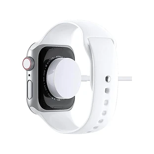 Беспроводное зарядное устройство EnergEA для Apple Watch Bazic GoCharge, 1м, Белый