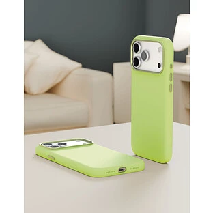 Чехол защитный VLP Aster Pro Case с MagSafe для iPhone 17 Pro Max, лайм