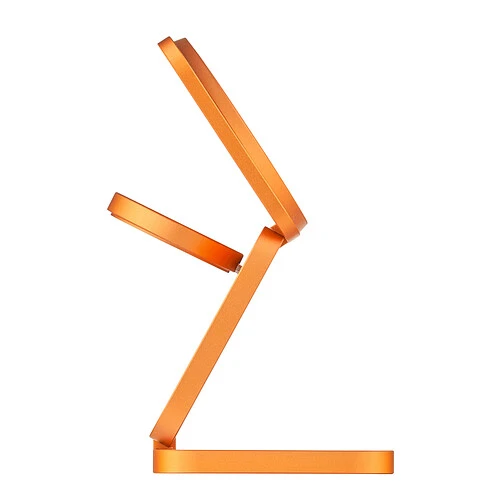 Беспроводное зарядное устройство uBear Balance Slim, 3-в-1, с поддержкой MagSafe, Qi2.2, цвет: космический оранжевый