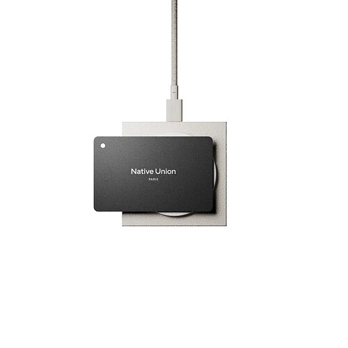 NATIVE UNION FIND IT CARD, карта-трекер, цвет: чёрный