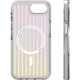 Чехол защитный VLP Pulse Case с MagSafe для iPhone 16E/17E, перламутровый