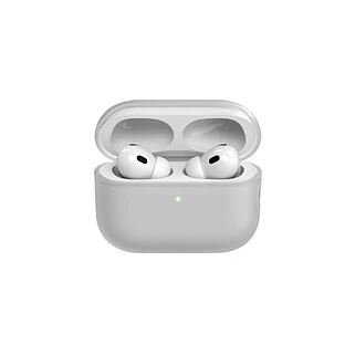 Чехол силиконовый VLP Grase Case для AirPods Pro 3, матовый прозрачный