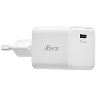 Адаптер питания UBEAR USB-C, 30 Вт Адаптер питания UBEAR USB-C, 30 Вт