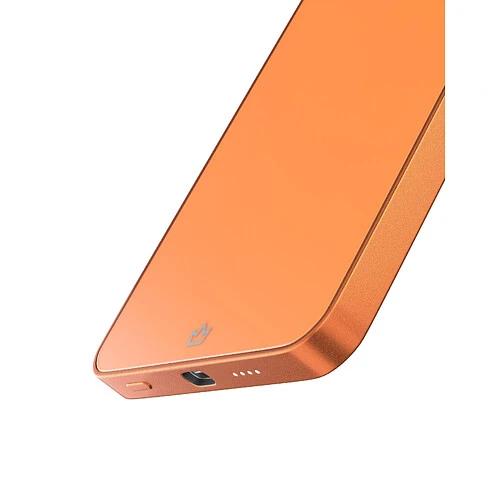 Аккумулятор внешний VLP Diamond Energy MagSafe, Qi2, 5000 mAh, 3A, USB-C, космический оранжевый