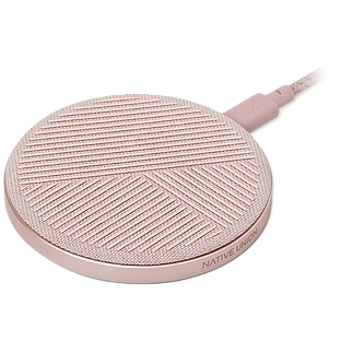 Беспроводное зарядное устройство NATIVE UNION Drop Charge Pad, 10 Вт, Розовый