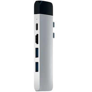 Хаб-адаптер Satechi Type-C Pro Hub Adapter with Ethernet, Silver Хаб-адаптер Satechi Type-C Pro Hub Adapter with Ethernet, Silver