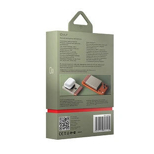 Аккумулятор внешний VLP NEO MagSafe, Qi2, 5000 mAh SSB, 3A, USB-C, Amber Gray