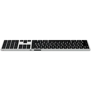 Беспроводная клавиатура Satechi Slim X3 Bluetooth Keyboard-RU. Раскладка - Русская. Цвет: серебристы Беспроводная клавиатура Satechi Slim X3 Bluetooth Keyboard-RU. Раскладка - Русская. Цвет: серебристы
