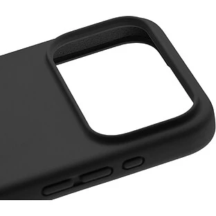 Чехол защитный uBear Touch Mag Case для iPhone 17 Pro Max, MagSafe совместимый, силикон, софт-тач, черный