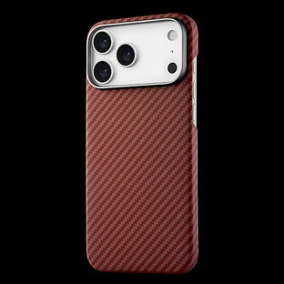 Чехол защитный uBear Supreme Case для iPhone 17 Pro Max, ультратонкий, материал Кевлар, MagSafe совместимый, оранжевый Чехол защитный uBear Supreme Case для iPhone 17 Pro Max, ультратонкий, материал Кевлар, MagSafe совместимый, оранжевый