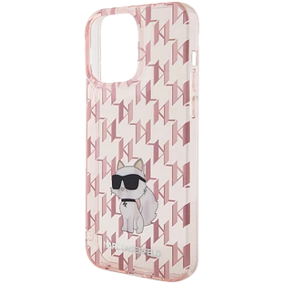 Чехол LAGERFELD Monogram NFT Choupette Hard Розовый для iPhone 15 Pro Max Чехол LAGERFELD Monogram NFT Choupette Hard Розовый для iPhone 15 Pro Max