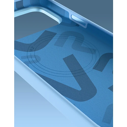 Чехол защитный VLP Aster Pro Case с MagSafe для iPhone 18 Pro Max, голубой
