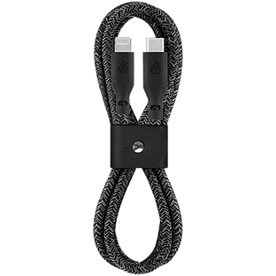 Зарядный кабель uBear Trend, USB-C | Lightning, 60Вт, 1,2м, Черный