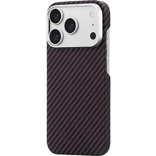 Чехол защитный uBear Supreme Case для iPhone 18 Pro, ультратонкий, материал Кевлар, MagSafe совместимый, бургунди