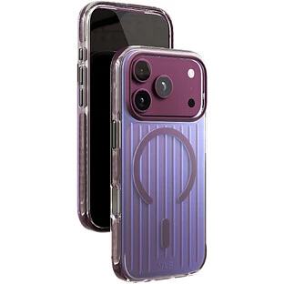 Чехол защитный VLP Pulse Case с MagSafe для iPhone 18 Pro, темно-вишневый