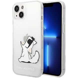 Lagerfeld для iPhone 14 чехол PC/TPU Choupette Fun Hard Transparent Lagerfeld для iPhone 14 чехол PC/TPU Choupette Fun Hard Transparent