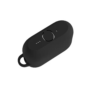 Чехол силиконовый VLP Charm Case для AirPods Pro 3, черный